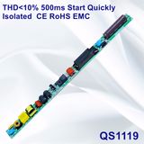 Thd<10% 500ms Start Quickly Isolated LED Lamp Power Supply with Ce RoHS EMC QS1119